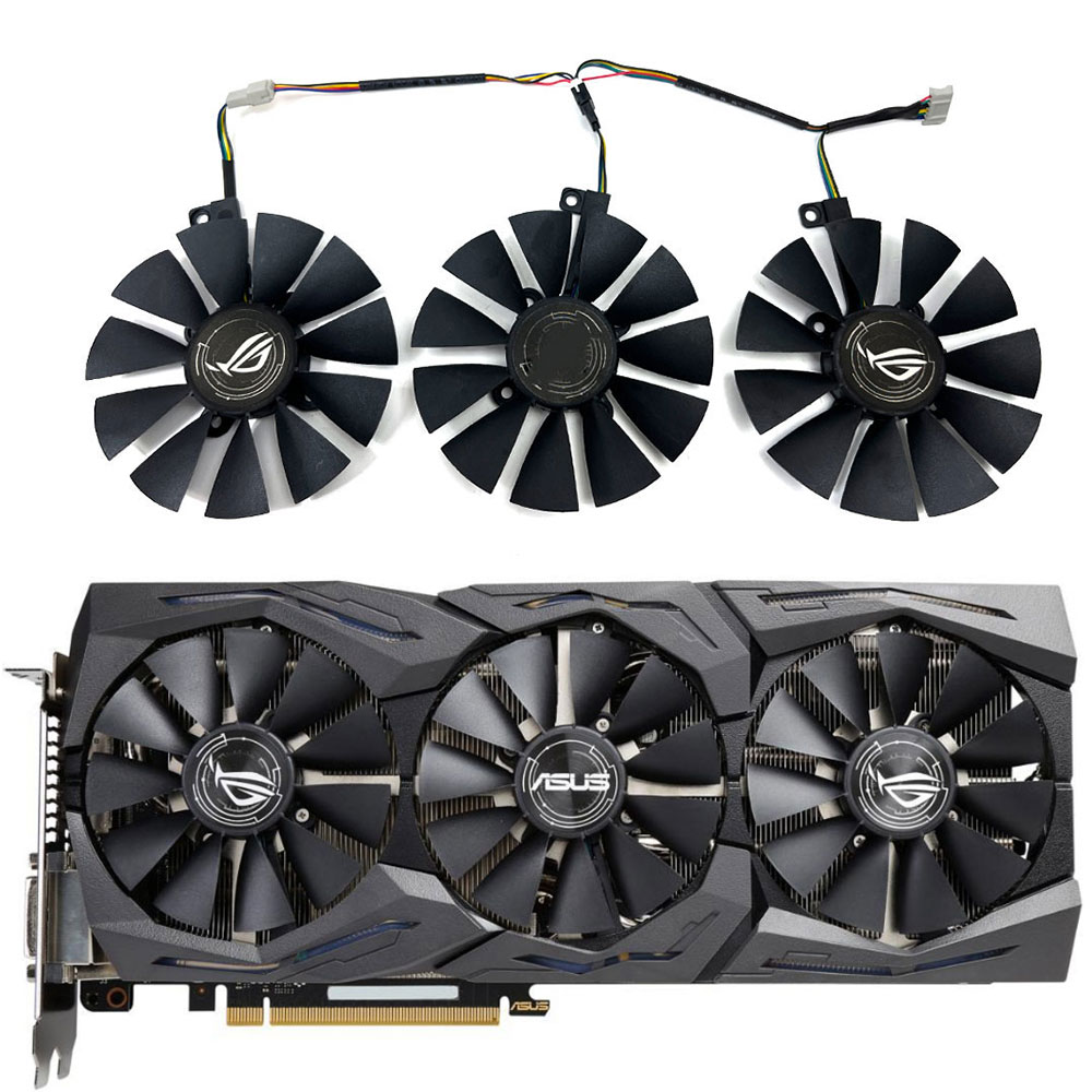 Rtx 3090 24Gb Gddr6X - 1 TAKıM 6PIN ROG-STRIX-GTX1070-O8G-GAMING GPU Fanı,