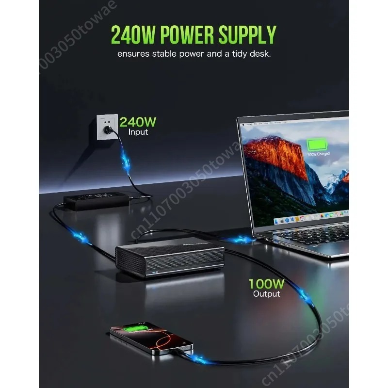Oculink Gpu Dock Station - OcuLink Harici GPU Bağlantı İstasyonu USB4