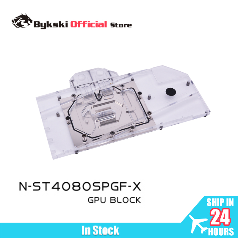 Rtx 4080 Water Cooling Block - Bykski N-ST4080SPGF-X GPU Bloğu Zotac GeForce