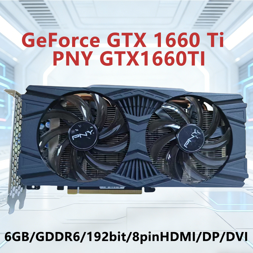 PNY GeForce GTX 1660 Ti 6GB GD - Rtx 3090 24Gb Gddr6X incelemesi ve fiyatı
