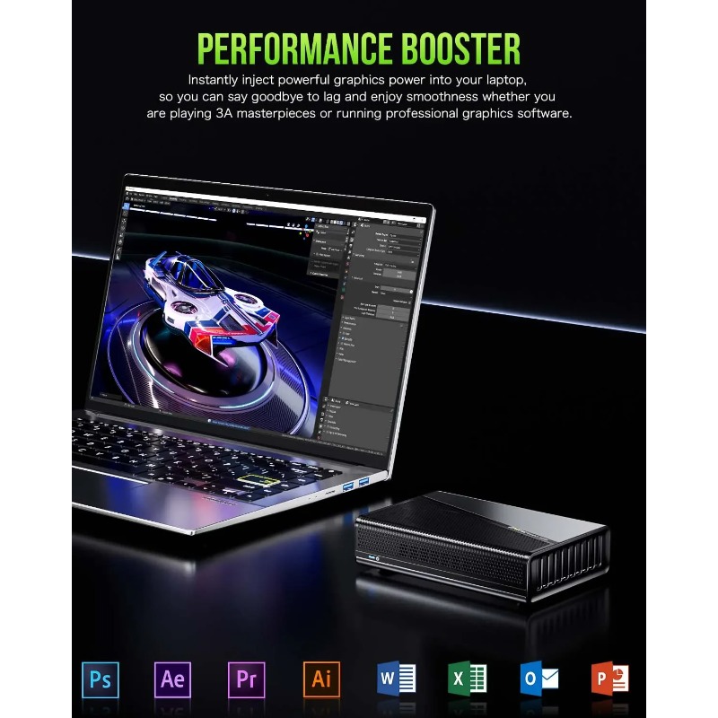 Oculink eGPU Dock G M Ktec AD- - Oculink Gpu Dock Station incelemesi ve fiyatı