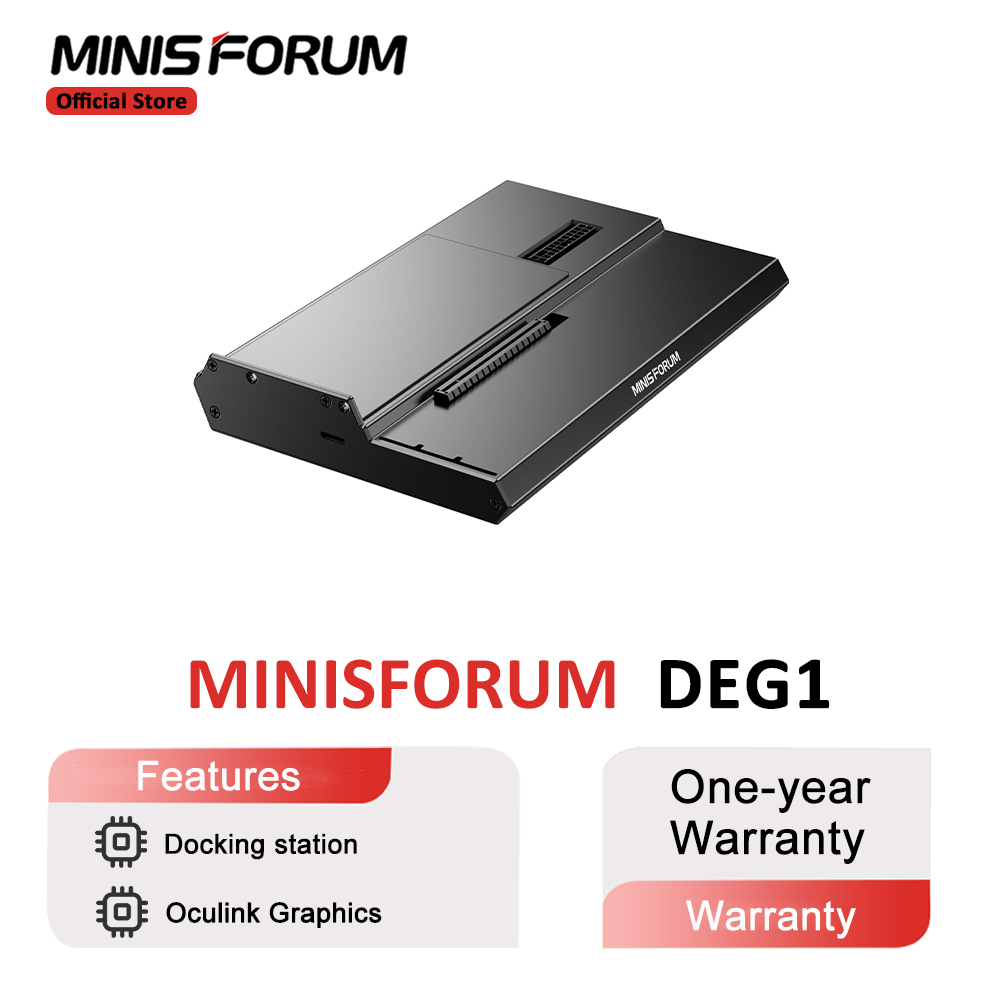 MINISFORUM DEG1 Harici GPU Bağ - Oculink Gpu Dock Station incelemesi ve fiyatı