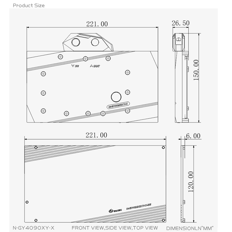 Bykski N-GY4090XY-X GPU Bloğu  - Rtx 4090 Water Block Full Cover incelemesi ve fiyatı
