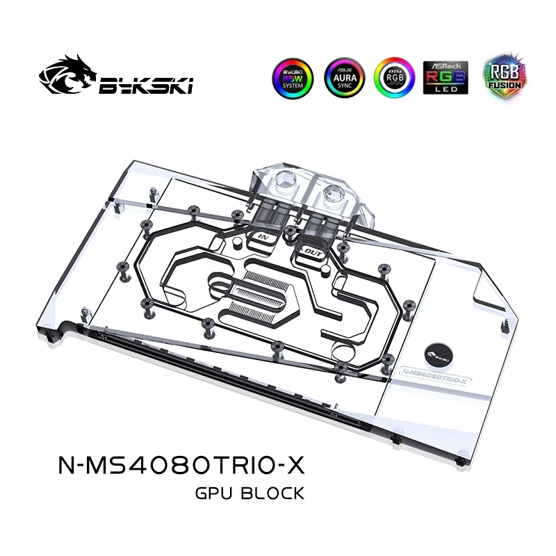 Bykski GPU Bloğu, MSI RTX 4080 - Rtx 4080 Water Cooling Block incelemesi ve fiyatı