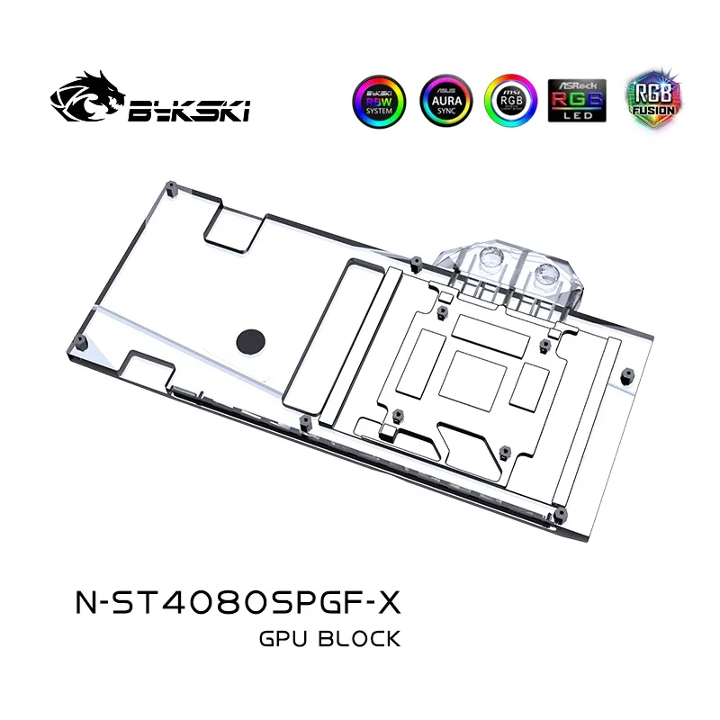 Bykski N-ST4080SPGF-X GPU Bloğ - Rtx 4080 Water Cooling Block incelemesi ve fiyatı