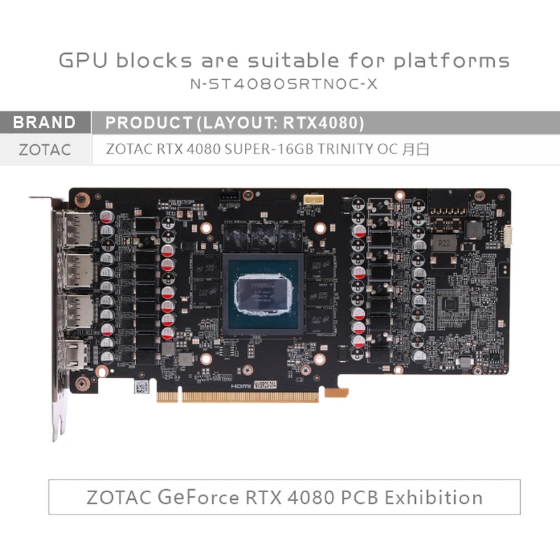 ZOTAC RTX 4080 SUPER-16GB TRIN - Rtx 4080 Water Cooling Block incelemesi ve fiyatı